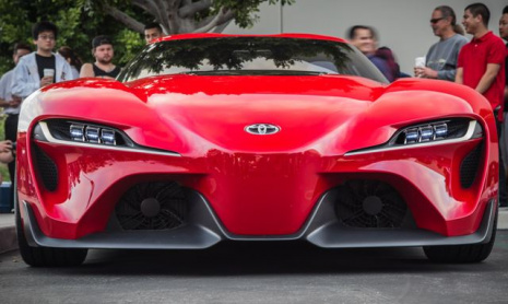 Потрясающая Toyota FT-1 на Cars and Coffee Irvine
